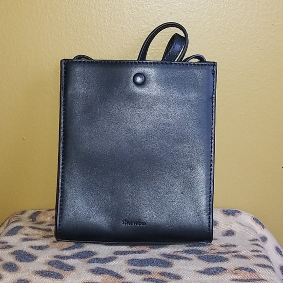 Steven Alan Leather Crossbody w Back Pocket - Picture 4 of 7